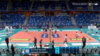 Italian Superlega 20-21-Milano vs Ravenna