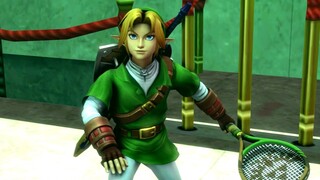 [The Legend of Zelda] Link plays badminton with Ganon