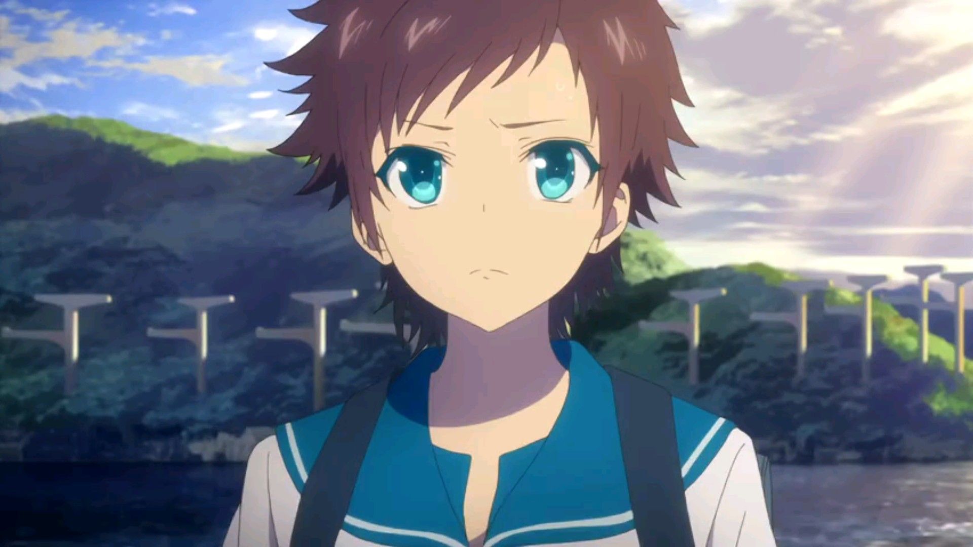 EngSub) Nagi no Asukara ep1 - BiliBili