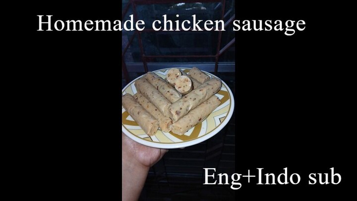 How To Make Perfect Chicken Sausage At Home | Homemade Chicken Sausage Recipe (Indo sub)