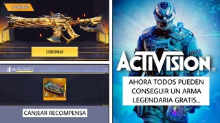 CORRE!!! ACTIVISION REGALA NUEVA ARMA LEGENDARIA EN COD MOBILE...