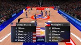 NBA 2K22: FIBA MOD - PHILIPPINES VS USA PCBASKET 2K22 GAMEPLAY