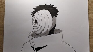 Gambar Anime Obito Uchiha Bertopeng (Tobi)