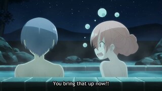 Nasa and Tsukasa Take Bath Together ❤️ | Anime Romantic Moments | Tonikaku Kawaii Season 2 Episode 6