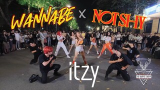 [KPOP IN PUBLIC] ITZY (있지) - 'WANNABE (REMIX) x NOT SHY' l Dance Cover By F.H Crew From Vietnam