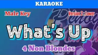 What's Up by 4 Non Blondes (Karaoke : Male Key : Lower)