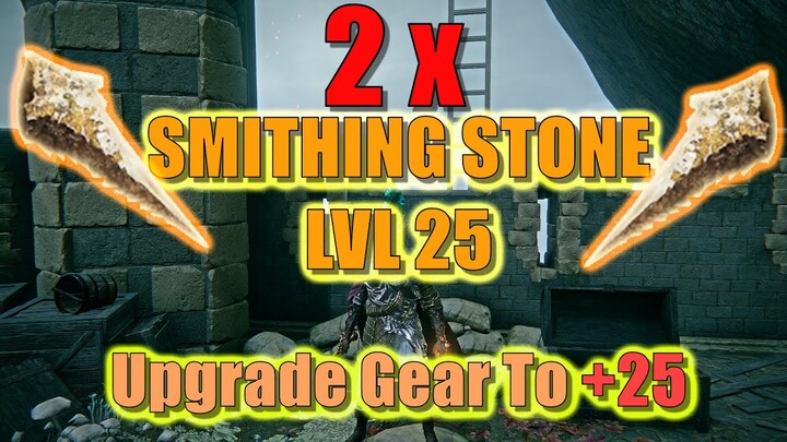 Elden Ring: 2 SMITHING STONE LVL 25 | Ancient Dragon Smithing Stone | Location #2