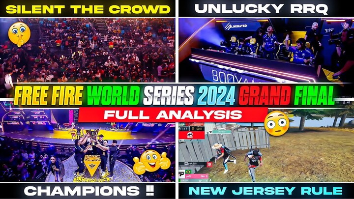 FFWS GLOBAL FINALS 2024 GRAND FINAL - FULL ANALYSIS | FREE FIRE WORLD SERIES GLOBAL FINALS 2024