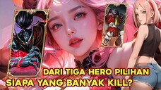 TIGA HERO PILIHAN INI SIAPA YANG TEEKUAT❓