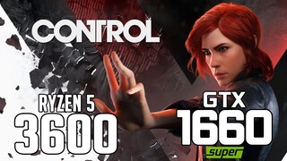 Control on Ryzen 5 3600 + GTX 1660 SUPER 1080p, 1440p benchmarks!