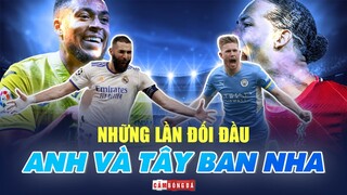 Tất tần tật những lần đối đầu giữa bóng đá ANH VÀ TÂY BAN NHA tại BÁN KẾT Champions League