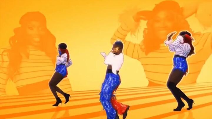 "Just Dance" 2024 Mona Wanlian All-Star Game title song bilingual subtitles