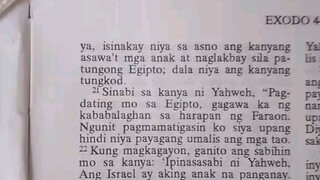 Pang Araw Araw na Talata.    Exodus 4:18-20