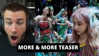 OMG LISTEN TO IT! 🤯😱 TWICE "MORE & MORE" M/V TEASER - Reaction