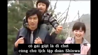 [VƯỜN SAO BĂNG] cô gái giặt là đi chơi cùng chủ tịch tập đoàn Shinwa