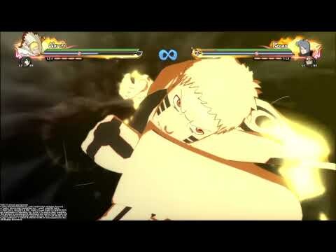 Naruto and SASUKE combos part 4