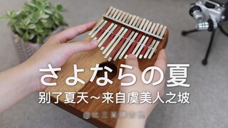 【Kalimba】อำลาฤดูร้อน "เนินเขาที่ดอกป๊อปปี้บาน" Aoi Teshima (Thumb Piano Version)