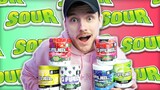 Mixing Every SOUR Flavor of GFUEL!