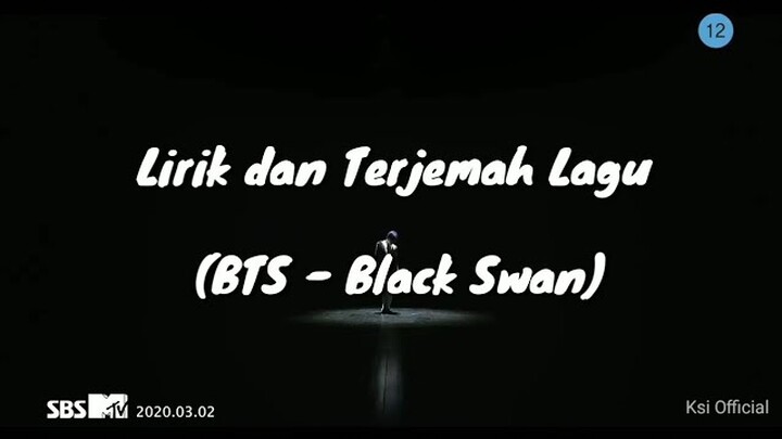 [MV] Terjemahan lirik BTS - BLACK SWAN