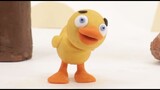 Baby Duck Stop motion cartoon for kids - BabyClay compilation
