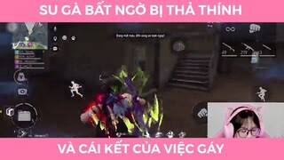 sU GÀ BẤT NGỜ BỊ THẢ THÍNH