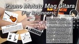 Paano Matuto Mag Gitara (for Beginners) Guitar Lesson