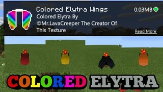 How to Get Colored Elytra Wings in Minecraft PE✔
