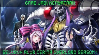 Anime Overlord season 1. Hanya beberapa menit