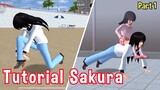 Tutorial Sakura Memasang Tali Sepatu & Kuda-kudaan Part1 | Sakura School Simulator | Tutorial SSS