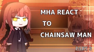 Mha react to Chainsaw Man||PART 3||Gacha club