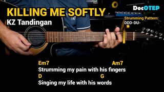Killing Me Softly - Kz Tandingan (Cover Version) Easy Guitar Chords Tutorial with Lyrics Part 3