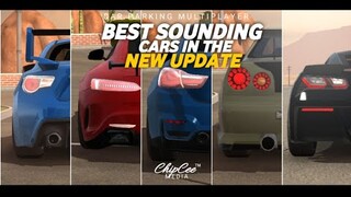 Best Sounding Cars In The New Update Car Parking Multiplayer