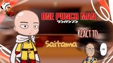 || OPM react to Saitama || {Part 1} || Gacha club || One Punch Man Reacts