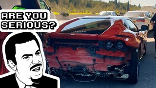 IDIOTS DRIVING SUPERCARS - CRASH AND FAILS COMPILATION 2022 #5