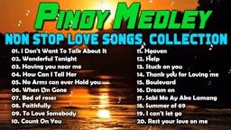 Non-stop Love songs collection PINOY MEDLEY - Wonderful Tonight , Having You Near Me,  FAITHFULLY