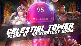 Celestial Tower Floor 91-95 Strategy Guide (Boss: Gambero) | Seven Knights 2