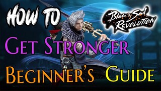 Blade & Soul Revolution - How to get STRONGER Beginner's Guide F2P Dungeons Enhancement Repair