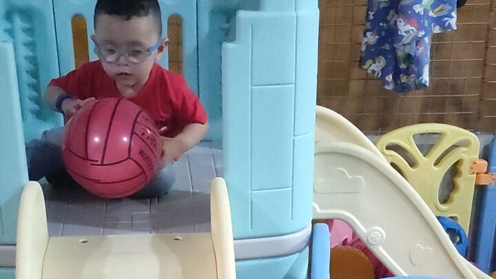 Baby Play Slides and Ball