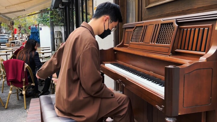 Street Piano "One Step Away"