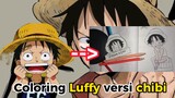 Colloring luffy chibi //FAMTHR