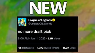 Riot removed draft pick from this server...