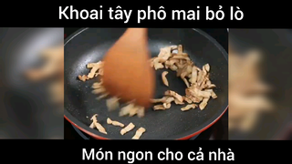 Làm khoai tây bỏ lò