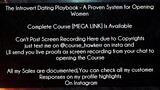 The Introvert Dating Playbook Course A Proven System for Opening Women Download