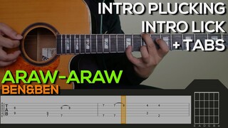 Ben&Ben - Araw-Araw Guitar Tutorial [INTRO PLUCKING + TABS]