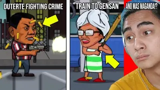 DUTERTE CRIME FIGHTING AT TRAIN TO GENSAN.. Ano Ang Mas Maganda?