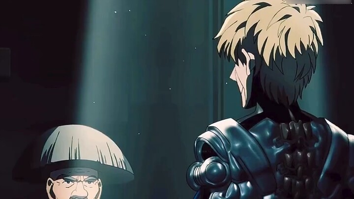 One Punch Man: "Genos membawa bagian-bagian Mecha G4 kembali ke pangkalan"