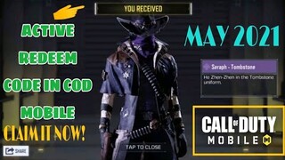 *May 2021* Call Of Duty Mobile New Redeem Code | Redeem Code Cod Mobile