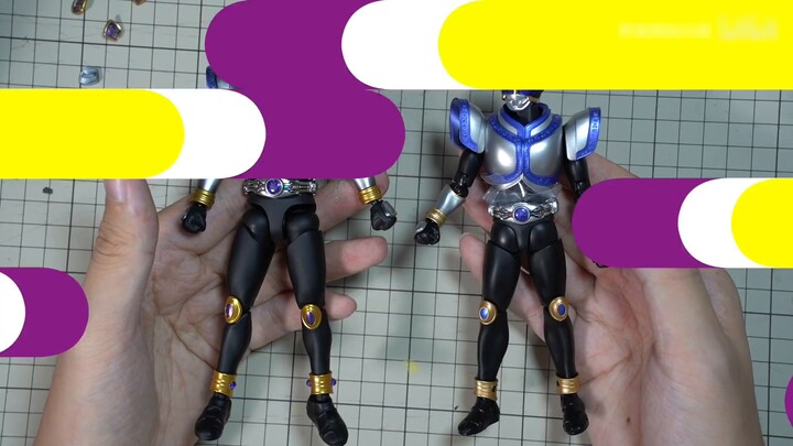 【Play with glue】Full spray tutorial Kamen Rider Kuuga Titan Sublimation Titan Figure Rise Standard F