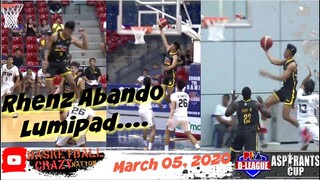 Rhenz Abando Highlights vs TIP Engineers I PBA D-League I March 05, 2020