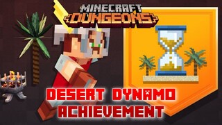 Desert Dynamo Achievement, Minecraft Dungeons